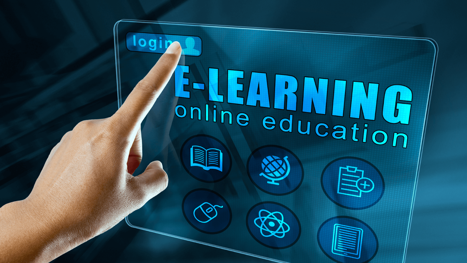 a picture showing an elearning app